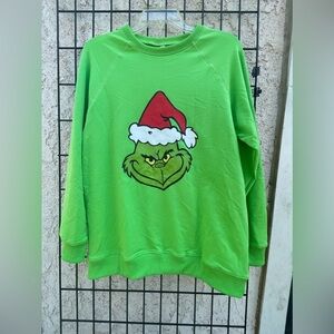 Grinch pullover sweater womens size medium